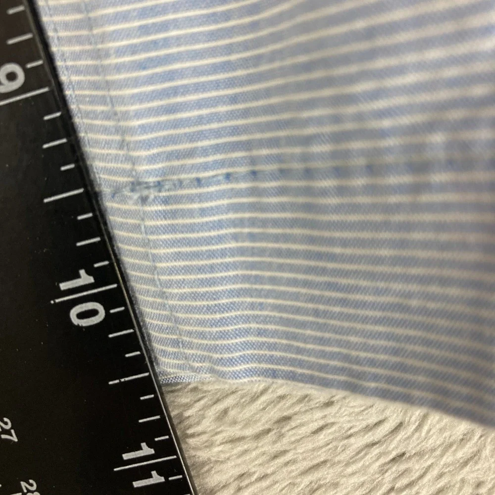 U.S. Polo Assn. Men's Shorts Blue White Striped Casual Chino Style‎ Size 42